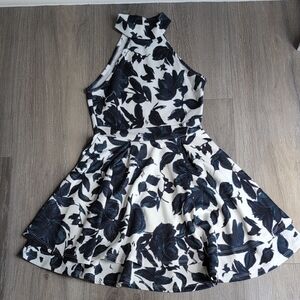 Privy Floral Halter Dress